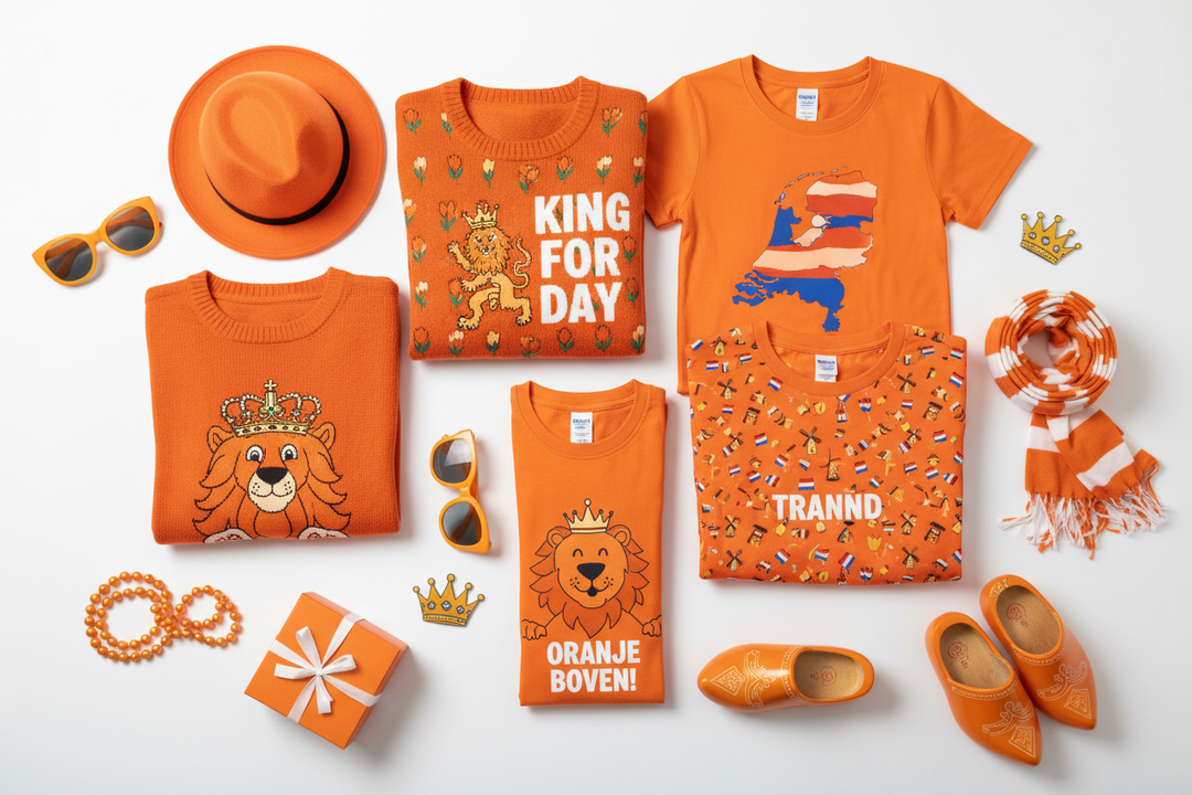 Oranje Koningsdag producten