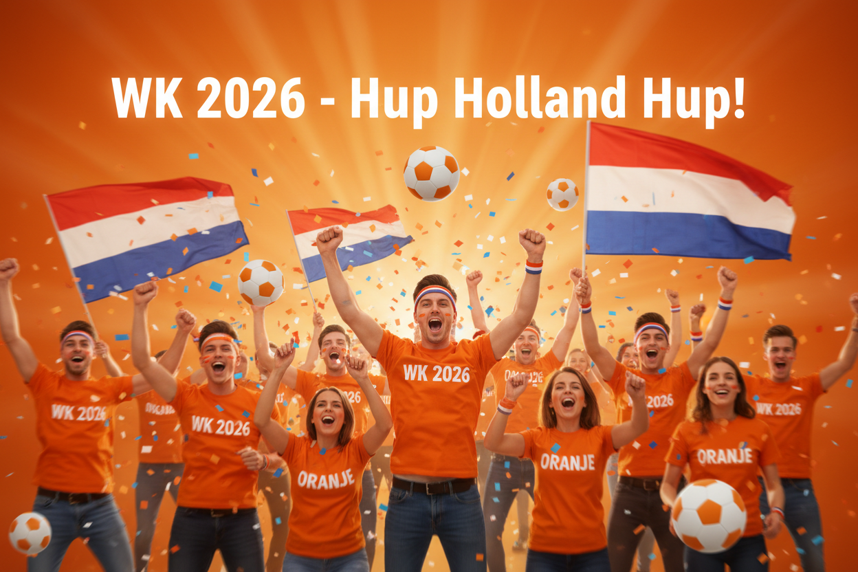 WK 2026 banner zonder logo's en leeuw